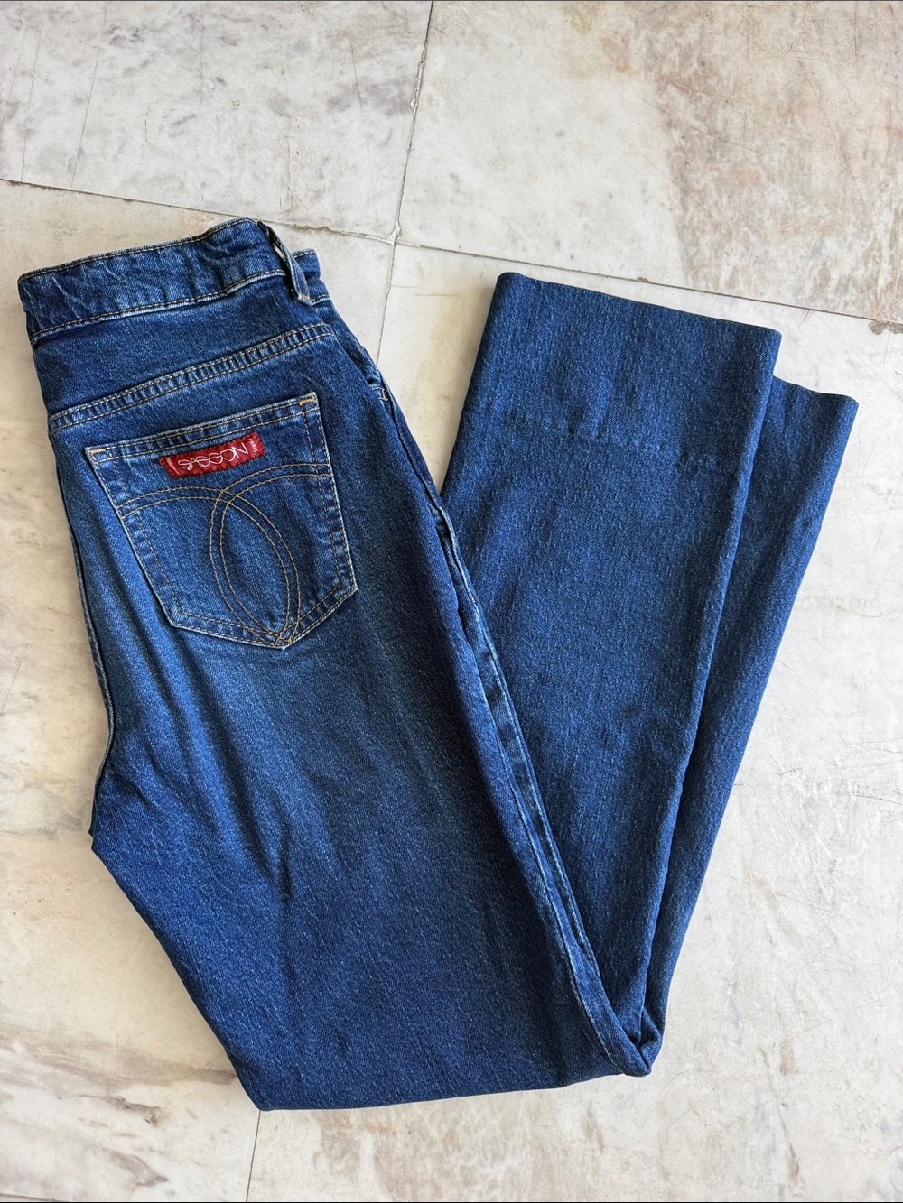 Johnny Was SJOEN High-Rise Straight Leg Jeans Dark Wash | Size 25